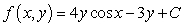 <strong>Determine if is conservative, and if so, find a potential function of the vector field.</strong> A) is conservative with B) is conservative with C) is conservative with D) is not conservative