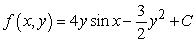 <strong>Determine if is conservative, and if so, find a potential function of the vector field.</strong> A) is conservative with B) is conservative with C) is conservative with D) is not conservative