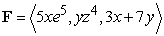 <strong>Find the curl of .</strong> A) B) C) D)