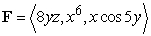 <strong>Find the curl of .</strong> A) B) C) D)