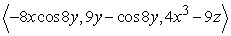 <strong>Find the divergence of .</strong> A) 0 B) C) D)