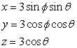 <strong>Find a parametric representation of the surface .</strong> A) B) C) D)