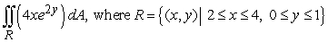<strong>Evaluate the double integral. </strong> A) B) C) D)