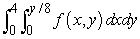 <strong>Change the order of integration. </strong> A) B) C) D)