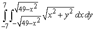 <strong>Evaluate by converting to polar coordinates.</strong> A) B) C) D)