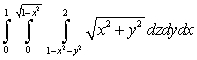 <strong>Evaluate the iterated integral after changing coordinate systems. </strong> A) B) C) D)