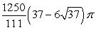 <strong>Calculate the mass of an object with density and bounded by and </strong> A) B) C) D)