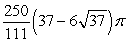 <strong>Calculate the mass of an object with density and bounded by and </strong> A) B) C) D)