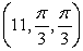 <strong>Convert the point to rectangular coordinates (x,y,z).</strong> A) B) C) D)