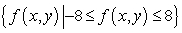<strong>Describe the range of the function. </strong> A) B) C) D)