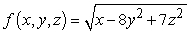 <strong>Determine all points at which the given function is continuous. </strong> A) B) C) D)