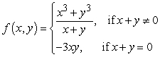 <strong>Determine all points at which the given function is continuous. </strong> A) B) C) D)