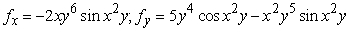 <strong>Find all first-order partial derivatives. </strong> A) B) C) D)