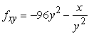<strong>Find the indicated partial derivative. </strong> A) B) C) D)