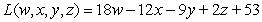 <strong>Compute the linear approximation of the function at the given point. at </strong> A) B) C) D)