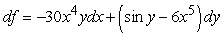 <strong>Find the total differential of . </strong> A) B) C) D)