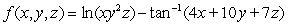 <strong>Find the total differential of .</strong> A) B) C) D)