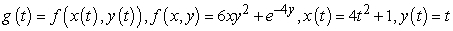 <strong>Use the chain rule to find the indicated derivative. , where </strong> A) B) C) D)