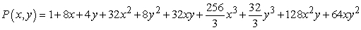 <strong>Write out the third-order Taylor polynomial for about (0,0).</strong> A) B) C) D)