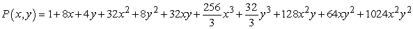 <strong>Write out the third-order Taylor polynomial for about (0,0).</strong> A) B) C) D)