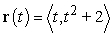 <strong>Find t such that and are perpendicular. </strong> A) B) t = 0 C) D) The vectors and are not perpendicular for any value of t.