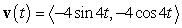 <strong>Find the velocity function for the given position function. </strong> A) B) C) D)