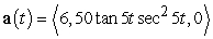 <strong>Find the acceleration function for the given position function. </strong> A) B) C) D)
