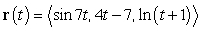<strong>Find the position function from the given velocity function. </strong> A) B) C) D)