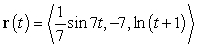 <strong>Find the position function from the given velocity function. </strong> A) B) C) D)
