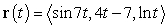 <strong>Find the position function from the given velocity function. </strong> A) B) C) D)