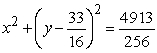 <strong>Find the osculating circle at the given point. </strong> A) B) C) D) There is no osculating circle at the given point.