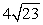 <strong>Compute ||-4a - 3b||. </strong> A) B) C) D)