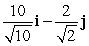 <strong>Find a unit vector in the same direction as the given vector. 10i - 2j</strong> A) B) C) D)
