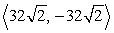 <strong>Find the vector with the given polar form. </strong> A) B) C) D)