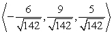 <strong>Find two unit vectors parallel to the given vector. </strong> A) B) C) D)