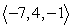 <strong>Write the given vector as the product of its magnitude and a unit vector. (Write the unit vector so that it is in the same direction as the given vector. This means that the signs of the components of the unit vector should be the same as the signs of the corresponding components of the given vector.) From to </strong> A) B) C) D)