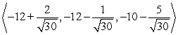 <strong>A small communications satellite is being maneuvered by two on-board thrusters. One thruster generates a force with magnitude 12 newtons in a direction . In response to the applied thrusts, the satellite moves under a total force of (the components are in units of newtons). Find the thrust vector for the second thruster.</strong> A) B) C) D)