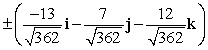 <strong>Find two unit vectors orthogonal to the two given vectors. </strong> A) B) C) D)