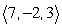 <strong>Find the indicated volume. Volume of the parallelpiped with three adjacent edges formed by , , and </strong> A) 232 B) C) D) 312