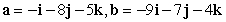 <strong>Use the cross product to determine the angle betweeen the vectors, assuming that . Round to the nearest thousandth. </strong> A) 1.571 B) 0.467 C) 0.735 D) 0.835