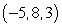 <strong>Find symmetric equations of the line through and normal to the plane .</strong> A) B) C) D)