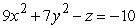 Identify the surface.  