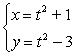 <strong>For the given parametric equations, find a corresponding x-y equation for the curve. </strong> A) B) C) D)