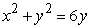 Find a polar equation corresponding to the given rectangular equation.