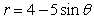 Find the area of the indicated region. Round to the nearest ten-thousandth. Inner loop of  