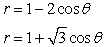Find all points at which the two curves intersect. Round to the nearest ten-thousandth.  