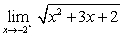 <strong>Find the limit or explain why it does not exist. </strong> A) B) C) D) The limit does not exist; the function is not defined for .