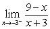 <strong>Determine the limit. Answer with a number, , or that the limit does not exist.</strong> A) 0 B) C) D) E) The limit does not exist.