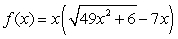 Consider . a. Use a graph and numerical values of the function to conjecture a value of . b. Rewrite the function to avoid loss-of-significance error.