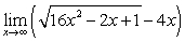 Find the limit exactly (Hint: multiply and divide by the conjugate expression and simplify).
